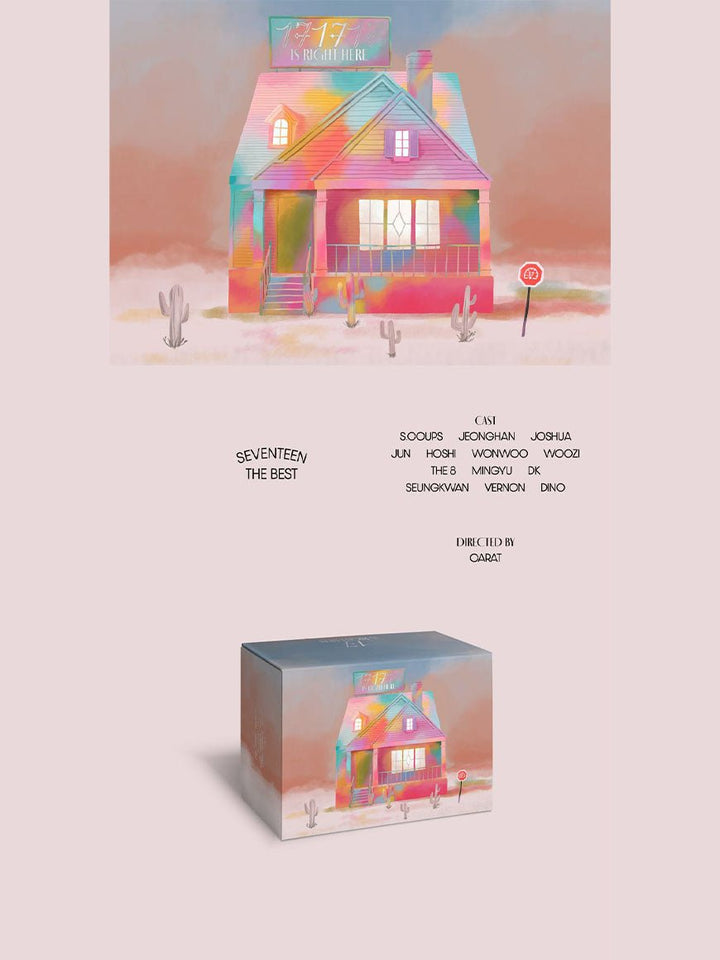 SEVENTEEN - 17 IS RIGHT HERE - Best Album (Deluxe Ver.) - Seoul - Mate