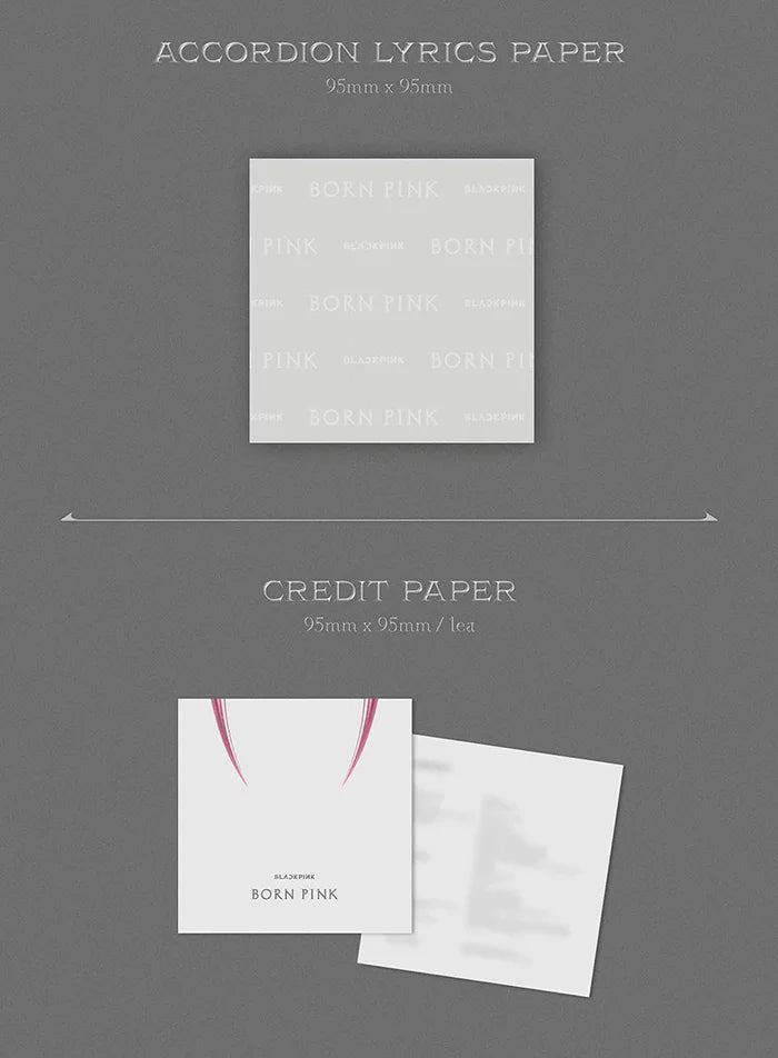BLACKPINK - BORN PINK 2nd Album (KiT Version) - Seoul-Mate