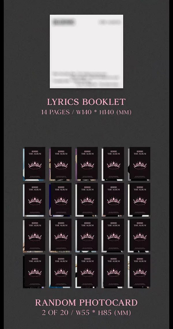 BLACKPINK - THE ALBUM (1st Full Studio-Album) - Seoul-Mate