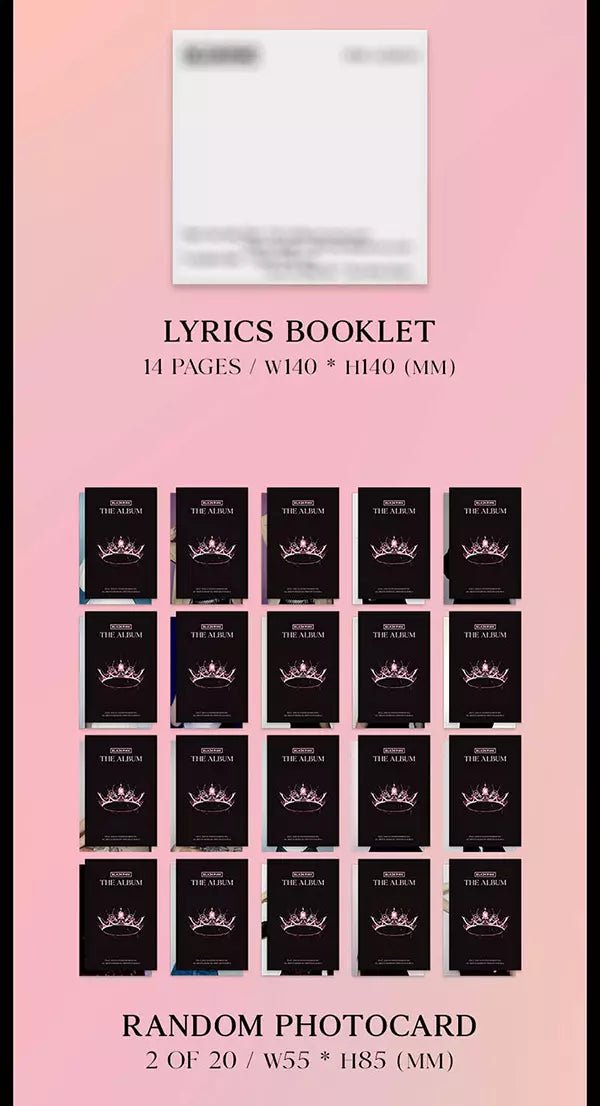 BLACKPINK - THE ALBUM (1st Full Studio-Album) - Seoul-Mate