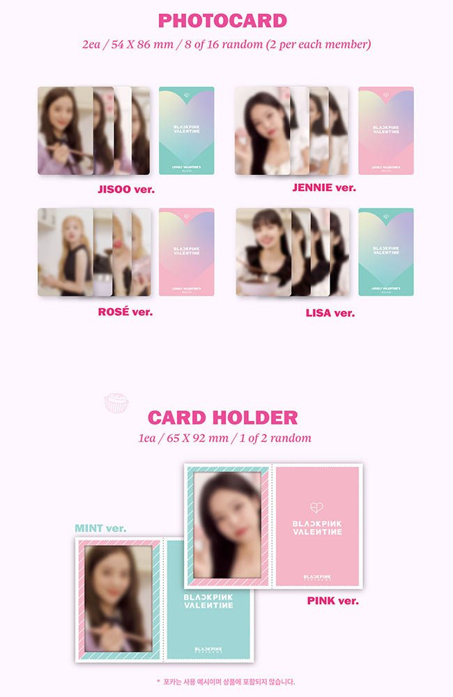 BLACKPINK - The Game Photocard Collection (Valentine's Edition) - Seoul-Mate