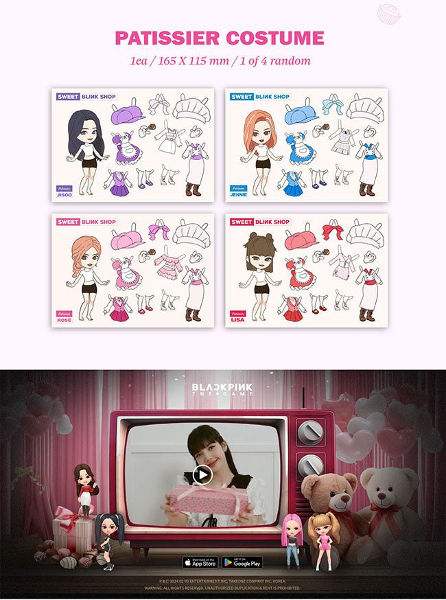 BLACKPINK - The Game Photocard Collection (Valentine's Edition) - Seoul-Mate