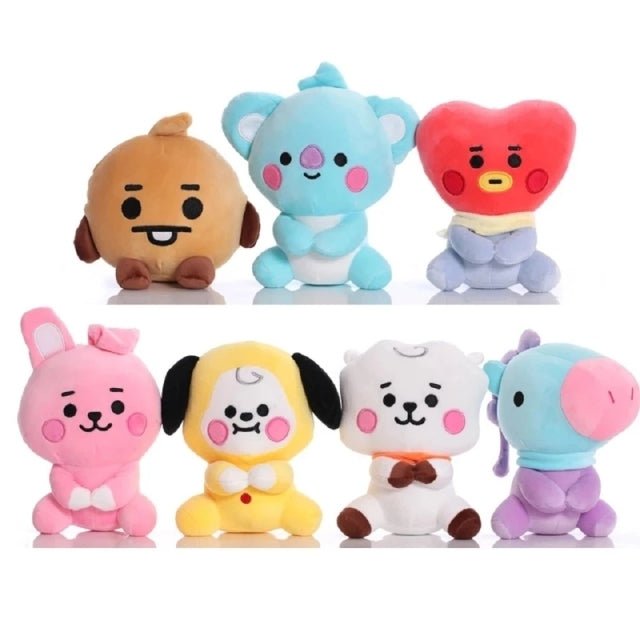 BT21 x LINE Friends - Plushies - Seoul-Mate
