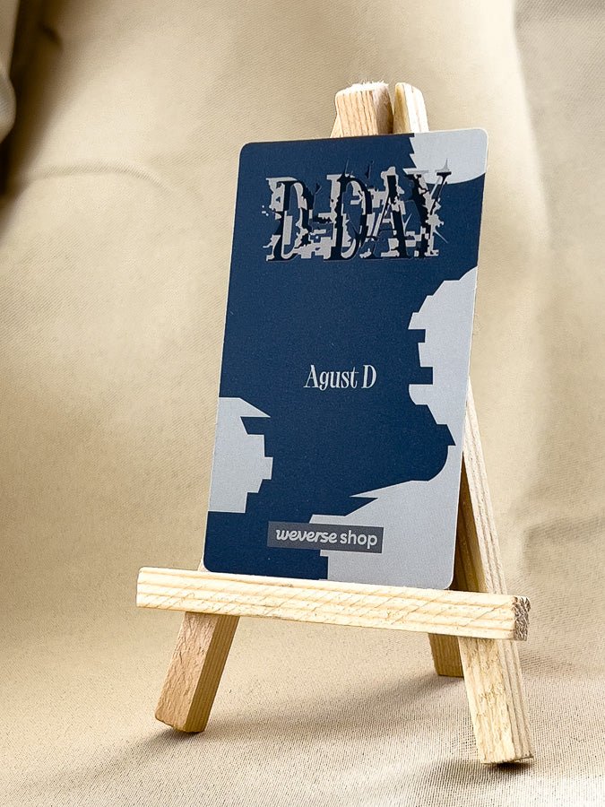 BTS - Agust-D (SUGA) - D-Day WeVerse Pre-Order Photocard - Seoul-Mate