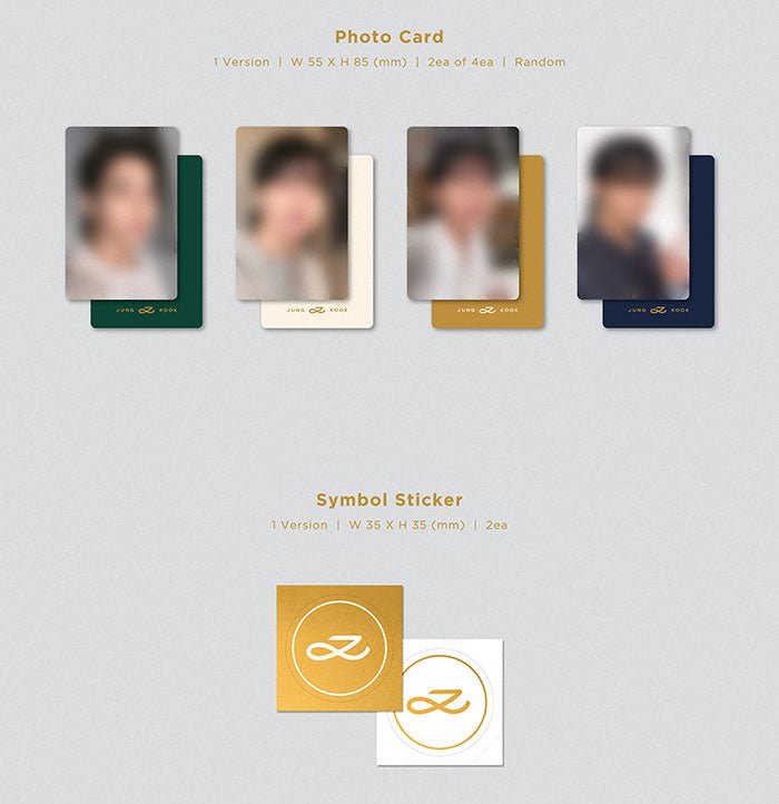 BTS Jung Kook - GOLDEN + WeVerse Gifts - Seoul-Mate