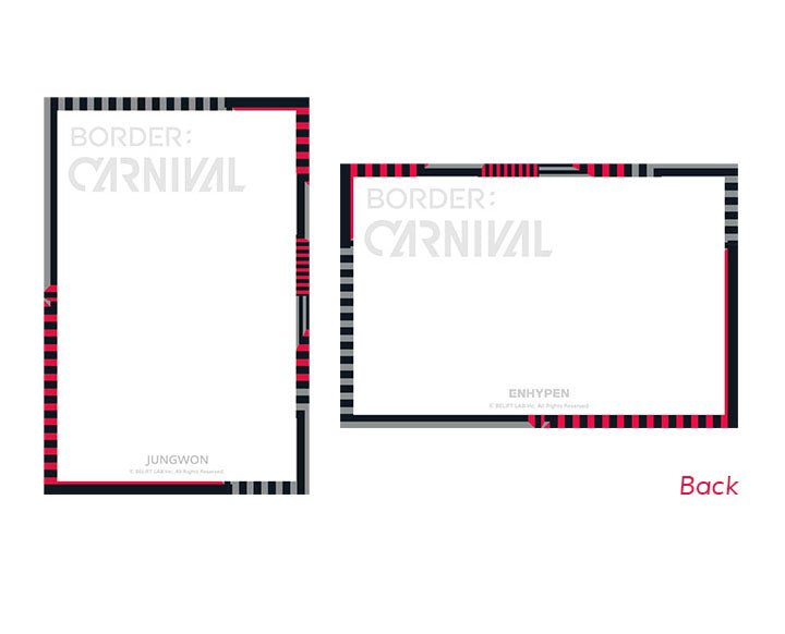 ENHYPEN - Border: Carnival postcard