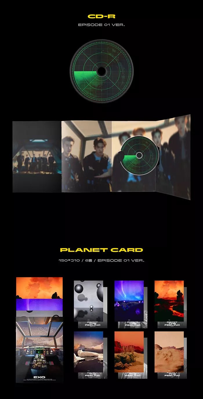 EXO - DON'T FIGHT THE FEELING Special Album (7th Mini-Album)#version_fotobuch-ver-1