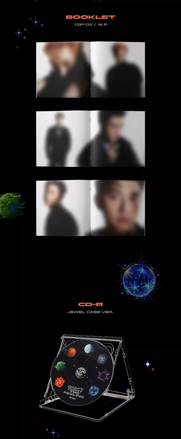 EXO - DON'T FIGHT THE FEELING Special Album (7th Mini-Album)#version_jewel-case-ver
