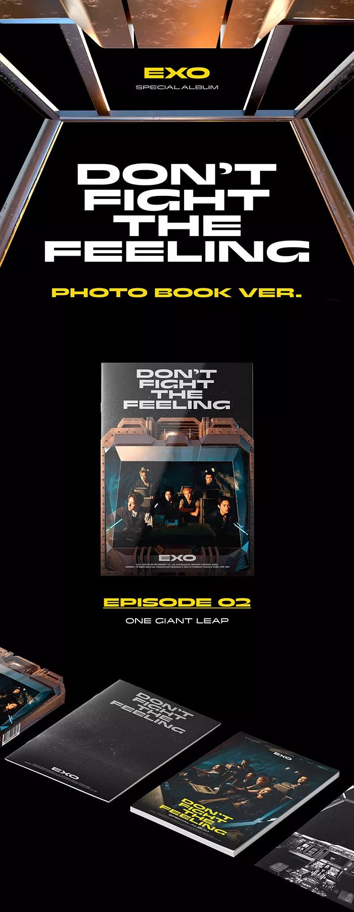 EXO - DON'T FIGHT THE FEELING Special Album (7th Mini-Album)#version_fotobuch-ver-2