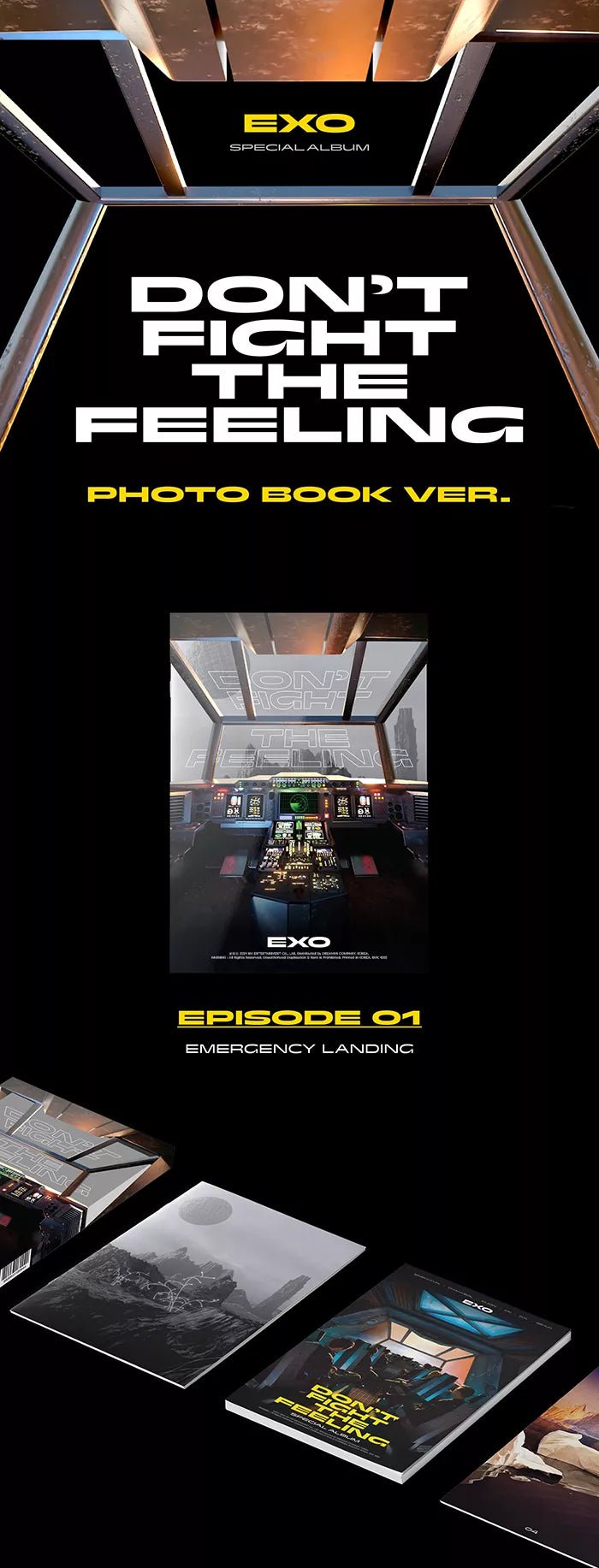 EXO - DON'T FIGHT THE FEELING Special Album (7th Mini-Album)#version_fotobuch-ver-1