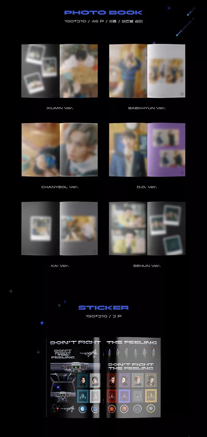 EXO - DON'T FIGHT THE FEELING Special Album (7th Mini-Album)#version_expansion-ver