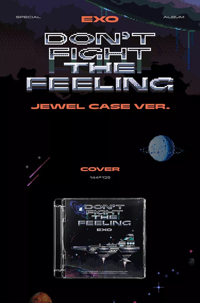EXO - DON'T FIGHT THE FEELING Special Album (7th Mini-Album)#version_jewel-case-ver