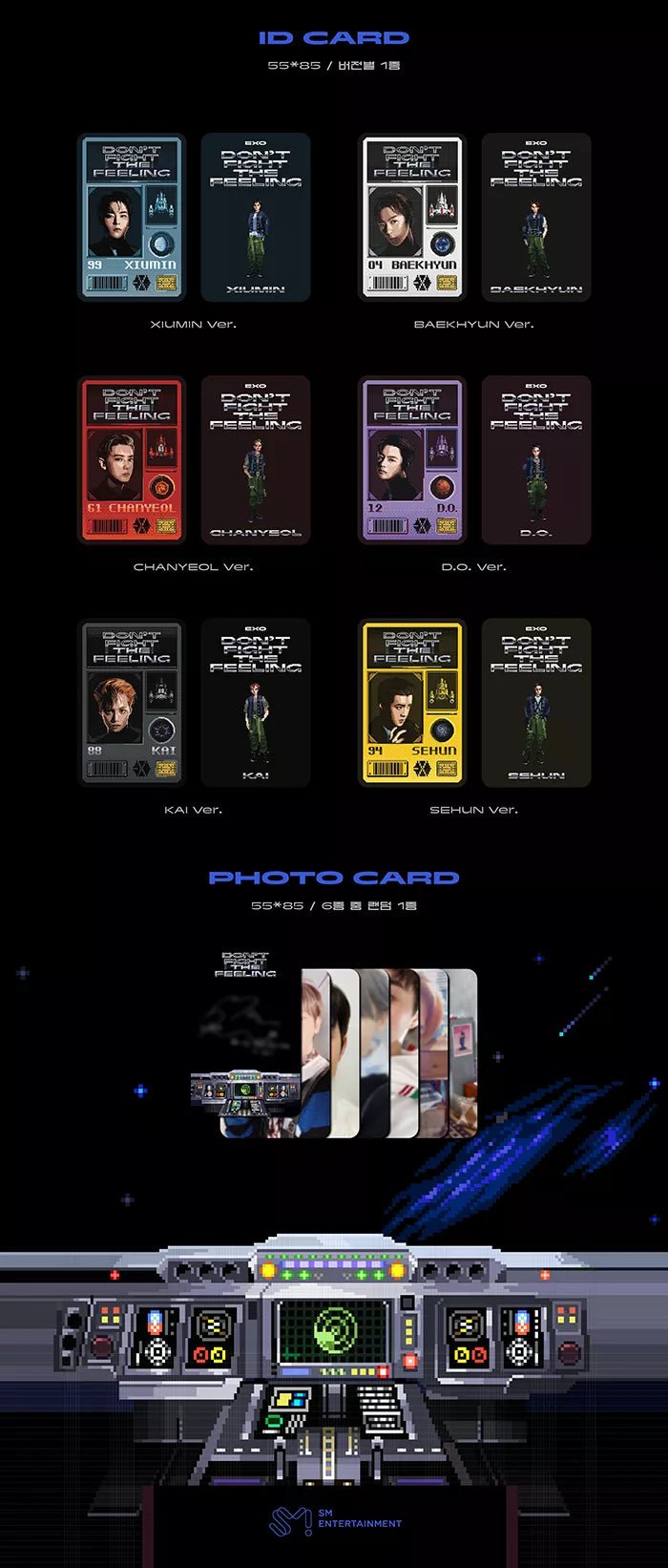 EXO - DON'T FIGHT THE FEELING Special Album (7th Mini-Album)#version_expansion-ver