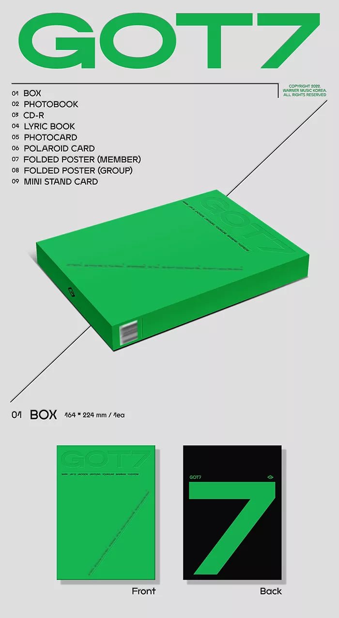 GOT7 - 12th Mini-Album 'GOT7'
