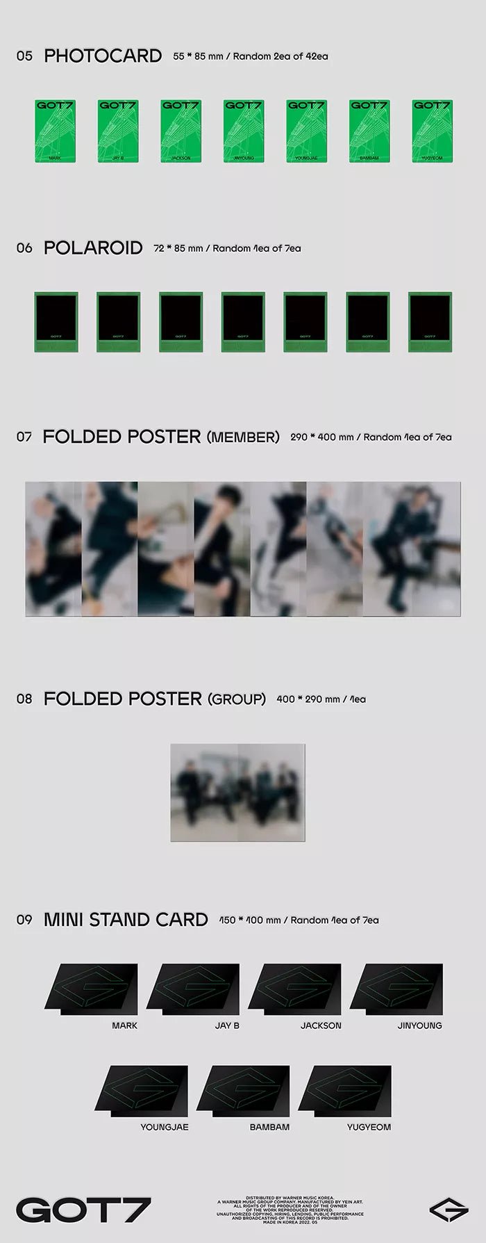 GOT7 - 12th Mini-Album 'GOT7'