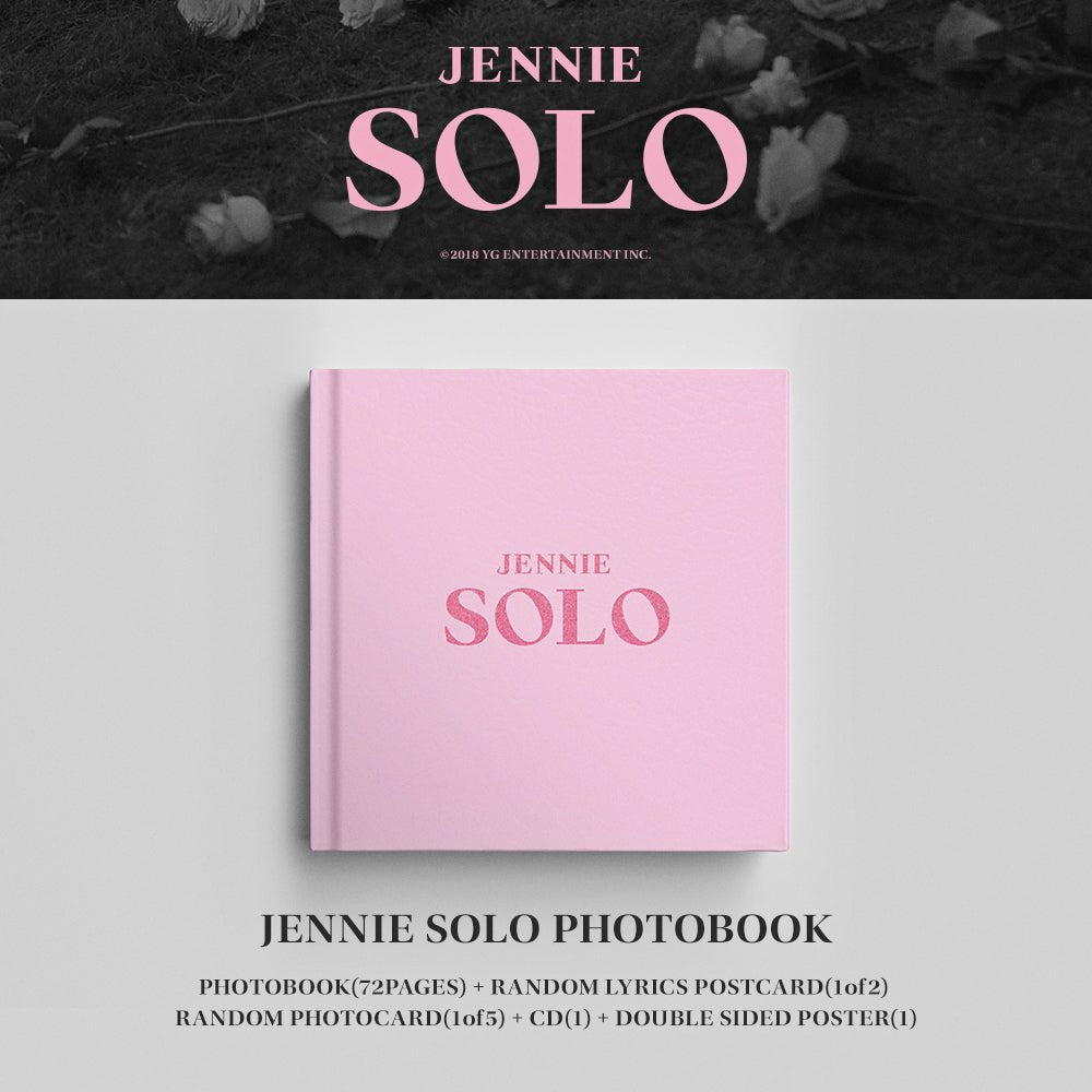 single　JENNIE　(1st　(BLACKPINK)　SOLO　Seoul-Mate　album)　–