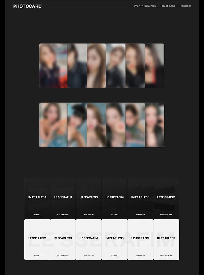 LE SSERAFIM - FEARLESS (1st Mini-Album) - Seoul-Mate