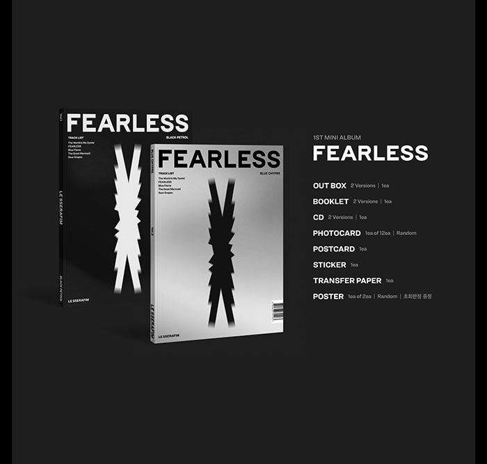 LE SSERAFIM - FEARLESS (1st Mini-Album) - Seoul-Mate