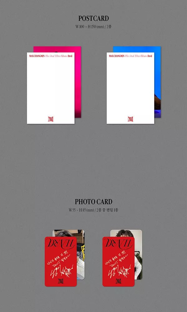 MAX Changmin (TVXQ) - DEVIL (2nd Mini-Album) - Seoul-Mate