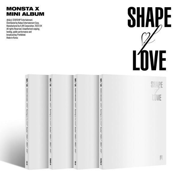 MONSTA X - SHAPE OF LOVE (11th Mini-Album) - Seoul-Mate