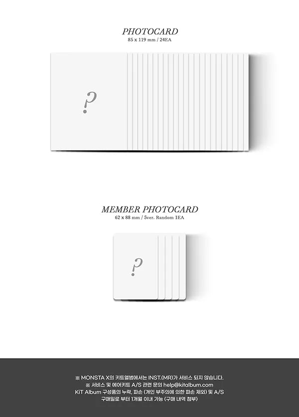 MONSTA X - SHAPE OF LOVE (11th Mini-Album) Kihno Kit Ver. - Seoul-Mate