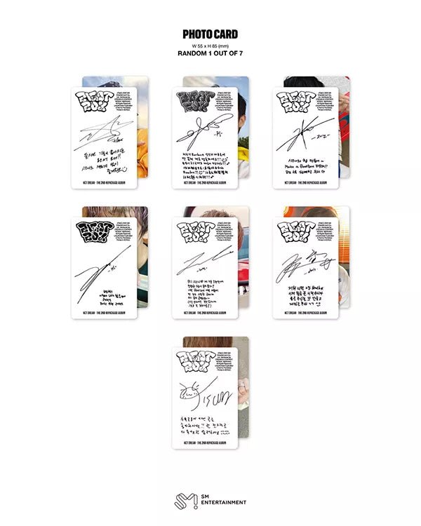 NCT DREAM - Beatbox Repackage (Digipack Ver.) (2nd Studio-Album) - Seoul-Mate
