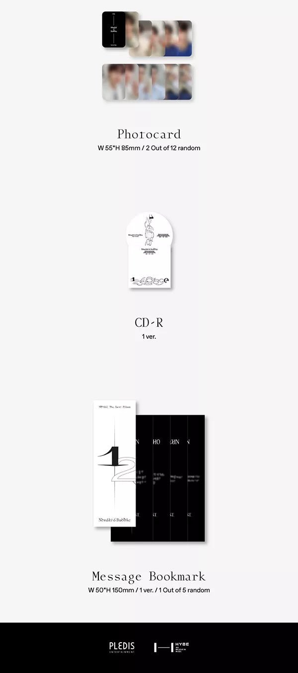 NU'EST - The Best Album Needle & Bubble - Seoul-Mate