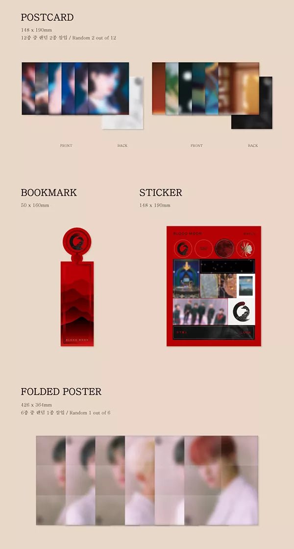 ONEUS β Blood Moon (6th Mini Album) Blood Version#version_blood