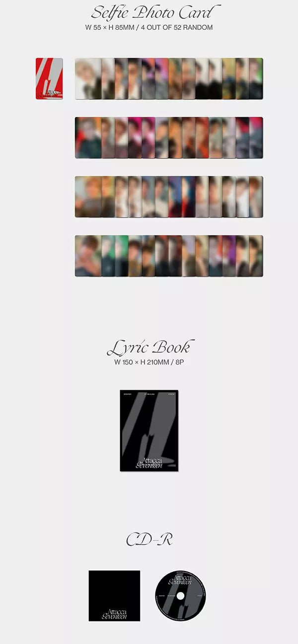 SEVENTEEN - ATTACCA Carat Ver. (9th Mini-Album)