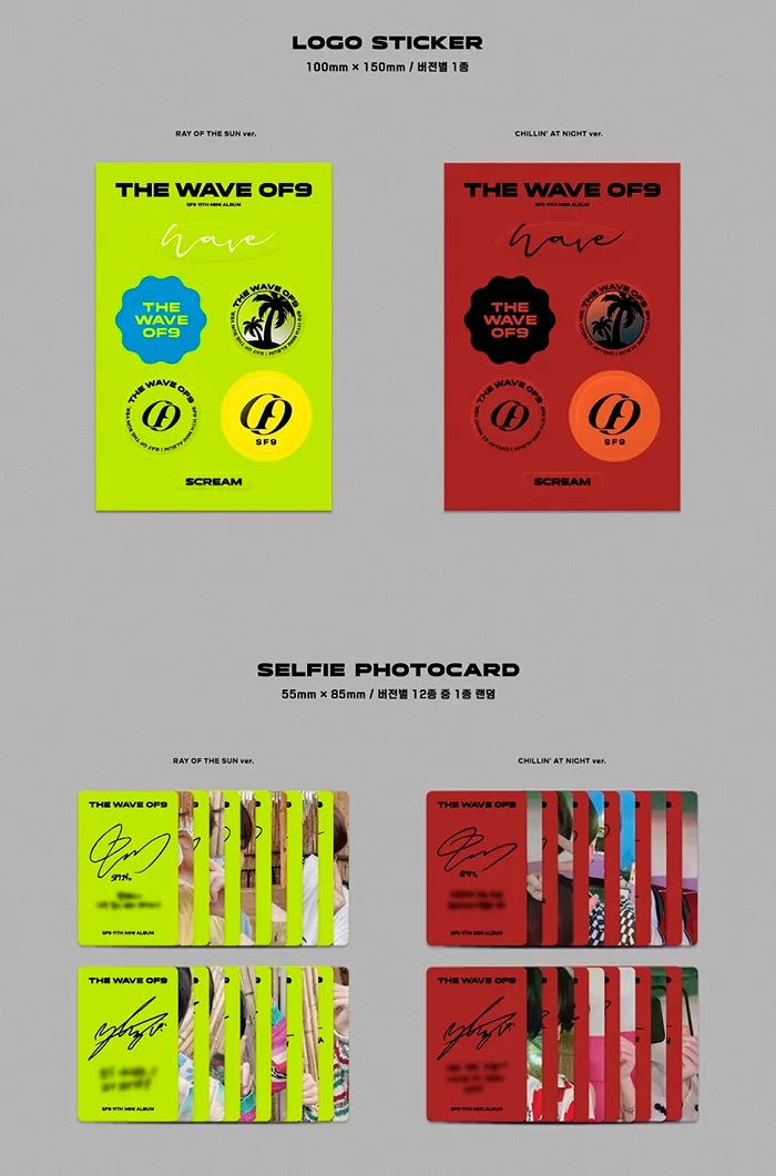 SF9 - THE WAVE OF9 (11th Mini-Album) Details