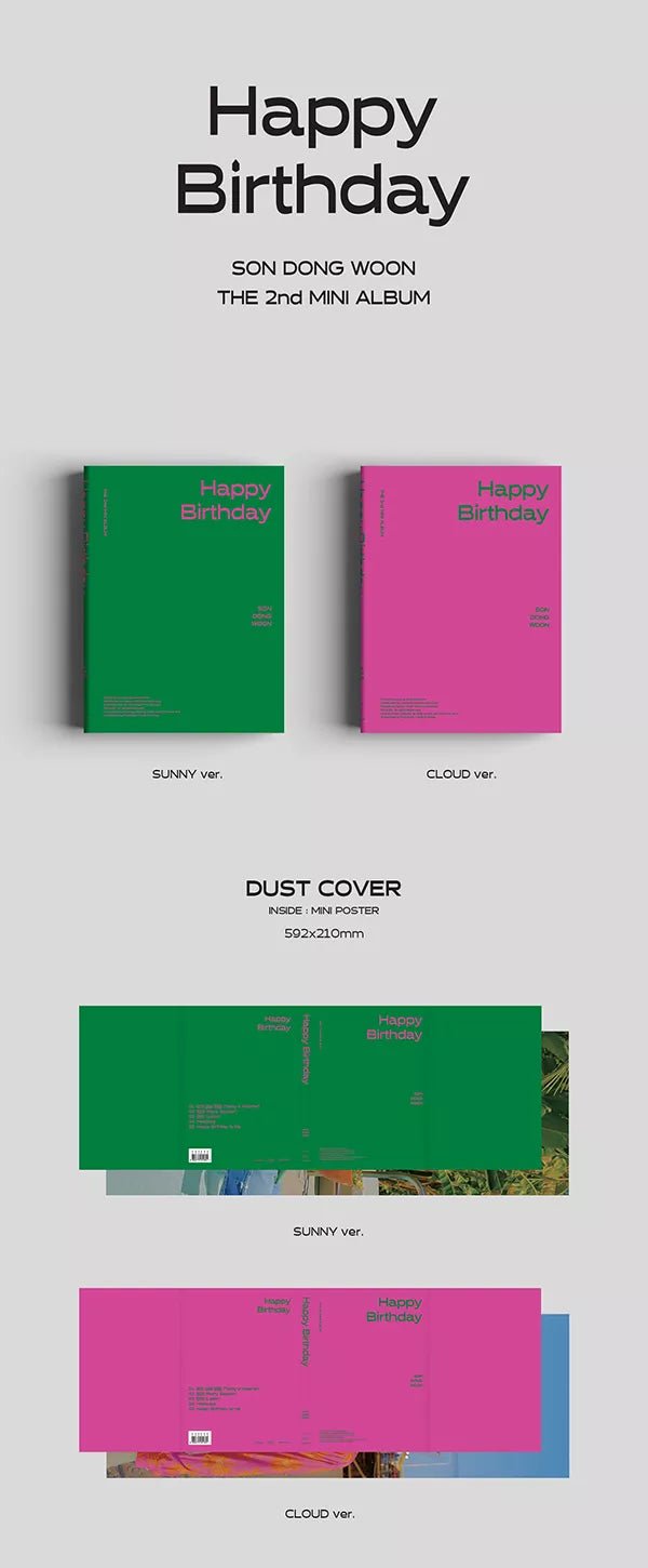 Son Dong Woon - Happy Birthday (2nd Mini-Album)