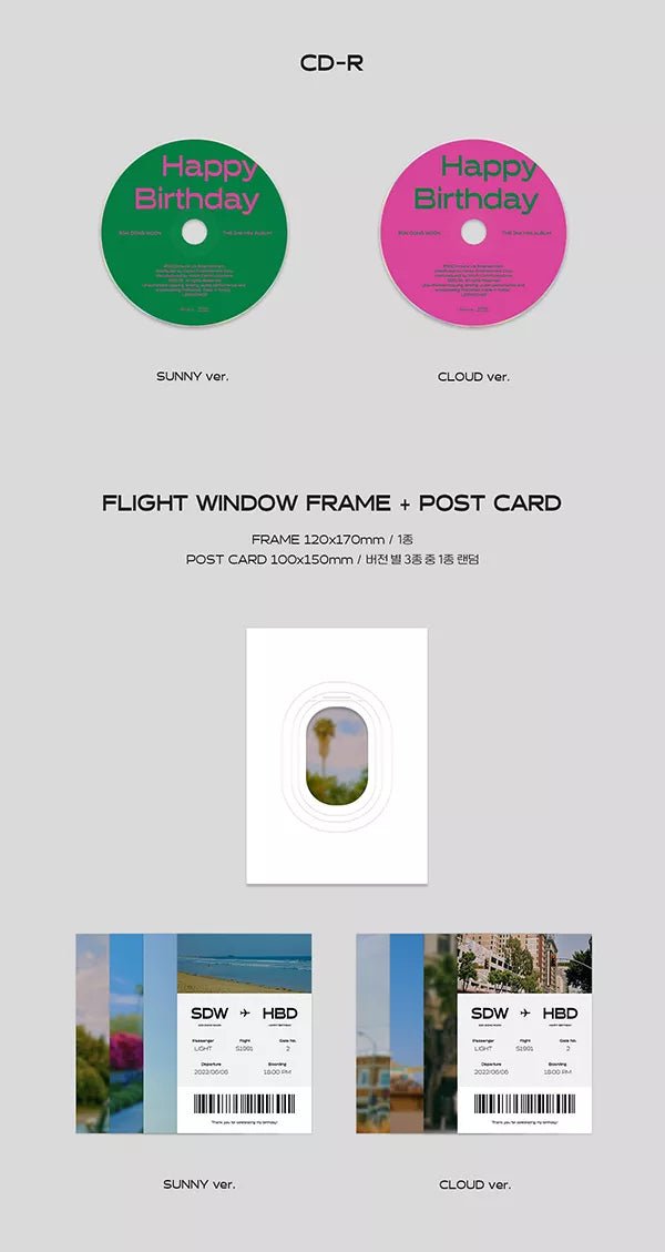 Son Dong Woon - Happy Birthday (2nd Mini-Album)