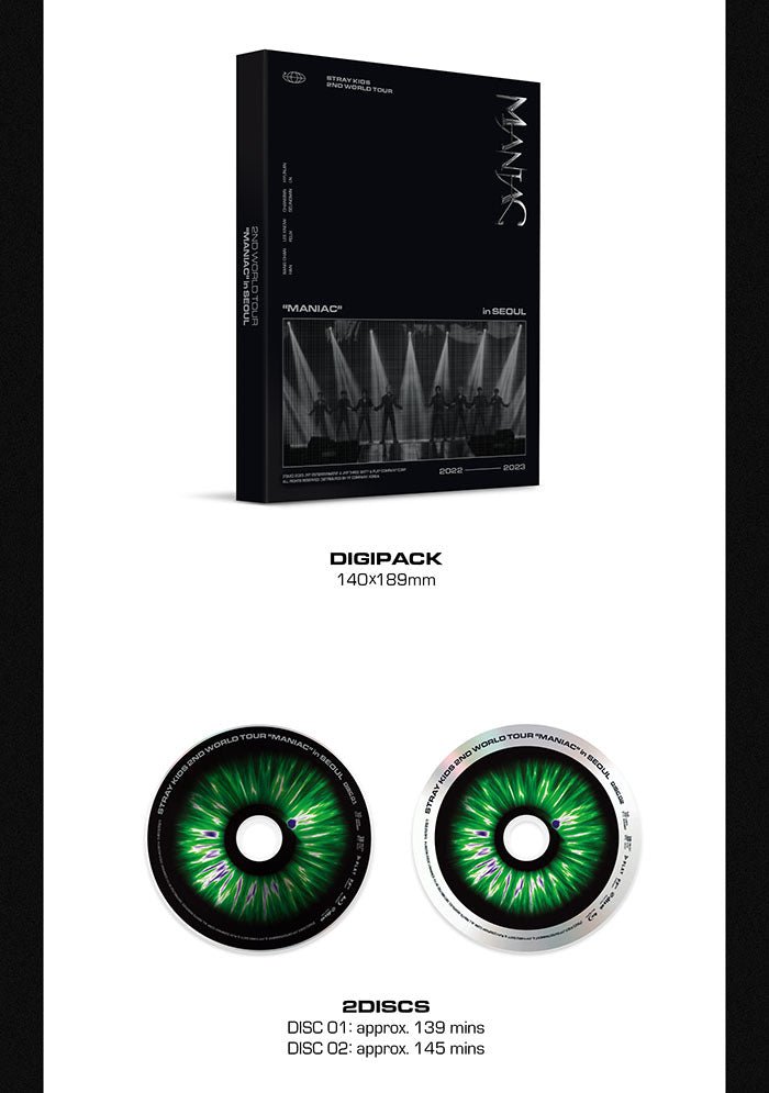 Stray Kids - 2nd World Tour “MANIAC” in SEOUL Blu-ray - Seoul-Mate