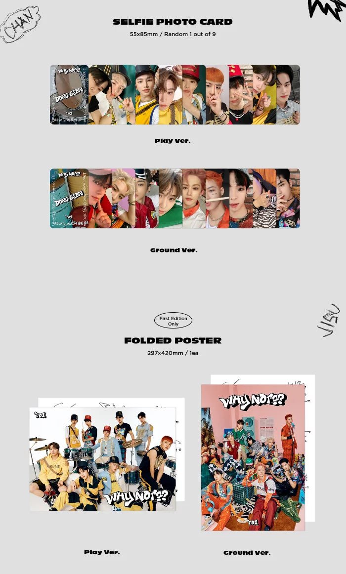 TO1 - WHY NOT?? (3rd Mini-Album) Details