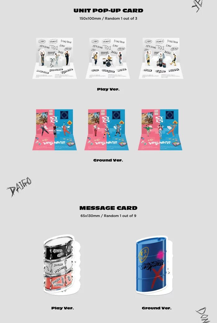 TO1 - WHY NOT?? (3rd Mini-Album) Details