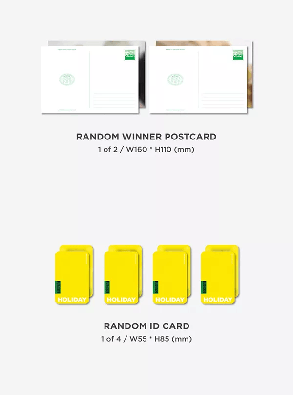 WINNER - HOLIDAY (4th Mini-Album) - Seoul-Mate