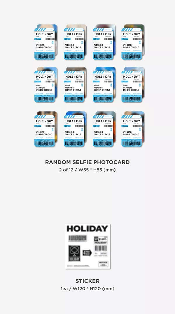 WINNER - HOLIDAY (4th Mini-Album) - Seoul-Mate