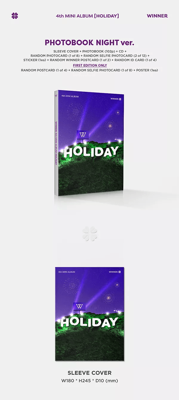 WINNER - HOLIDAY (4th Mini-Album) - Seoul-Mate