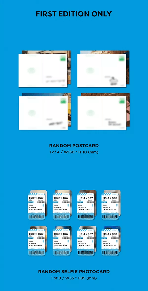 WINNER - HOLIDAY (4th Mini-Album) - Seoul-Mate