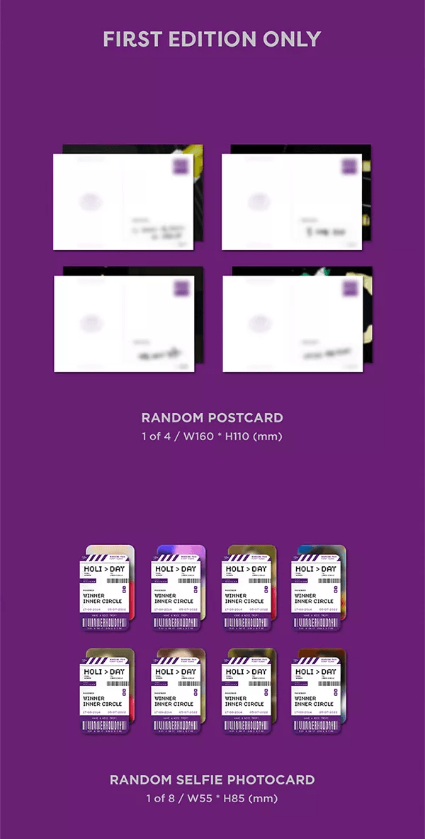 WINNER - HOLIDAY (4th Mini-Album) - Seoul-Mate