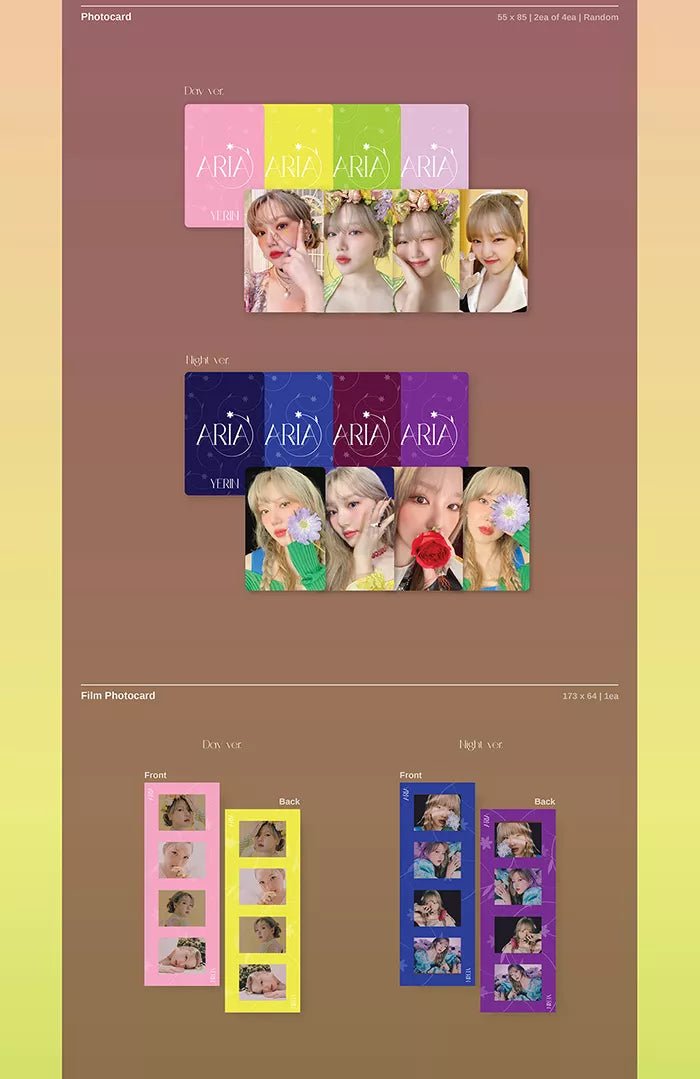 YERIN - ARIA (1st Mini-Album) - Seoul-Mate