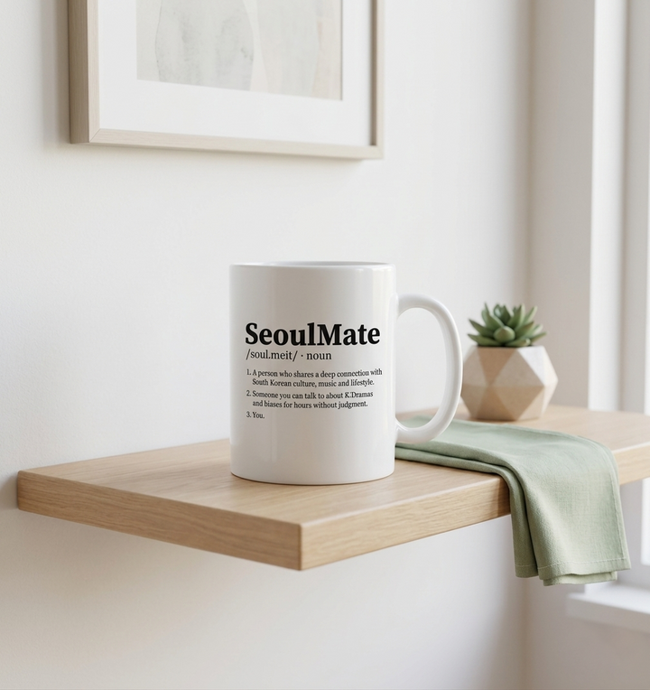 K-(Pop)-Fan Kaffeetasse "SeoulMate"