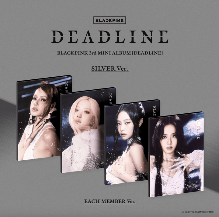 BLACKPINK - DEADLINE (Silver Ver.) (3rd Mini - Album) - SeoulMate