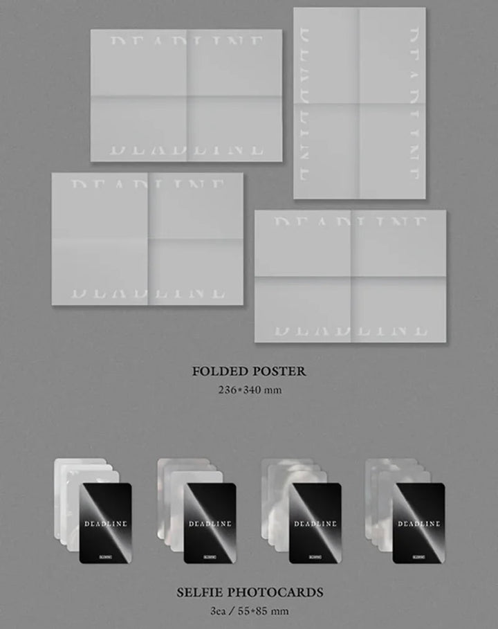 BLACKPINK - DEADLINE (Silver Ver.) (3rd Mini - Album) - SeoulMate