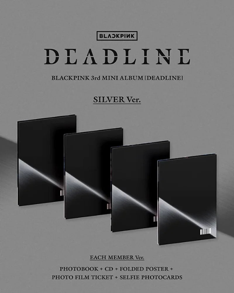 BLACKPINK - DEADLINE (Silver Ver.) (3rd Mini - Album) - SeoulMate
