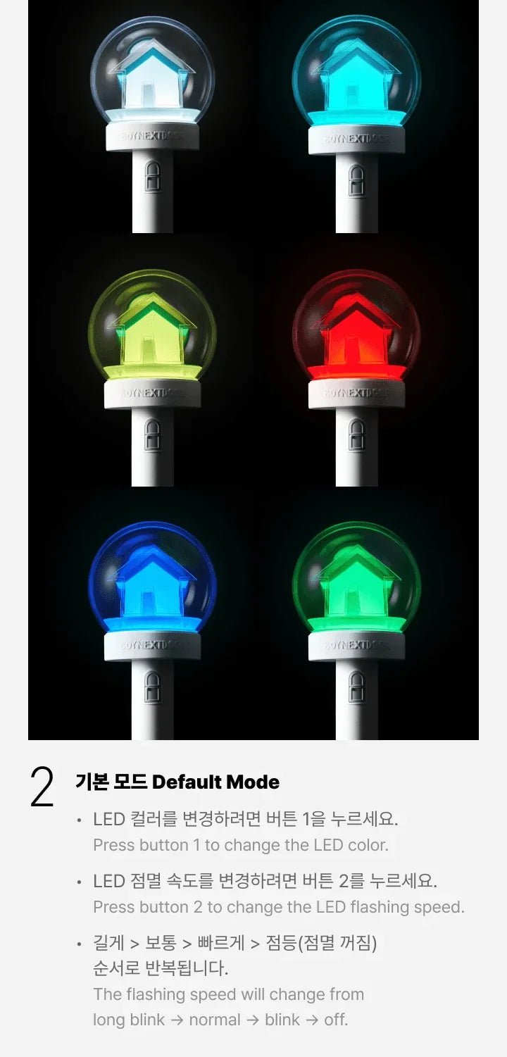 BOYNEXTDOOR - OFFICIAL LIGHT STICK - Seoul - Mate