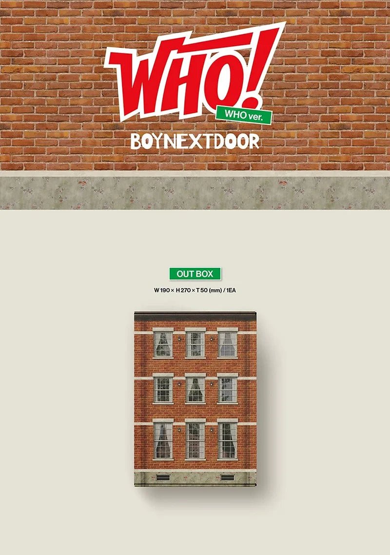 BOYNEXTDOOR - WHO (1st Single Album) (WHO Ver.) - Seoul - Mate