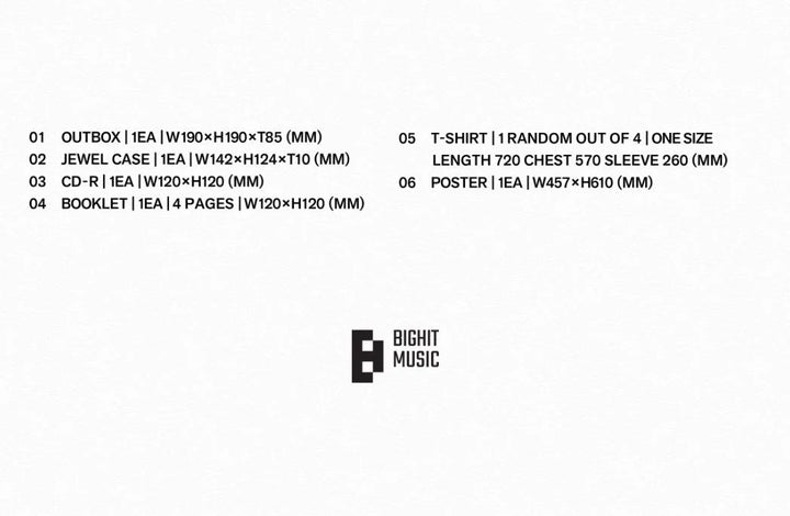BTS - ARIRANG (T-Shirt CD Box Set) - SeoulMate