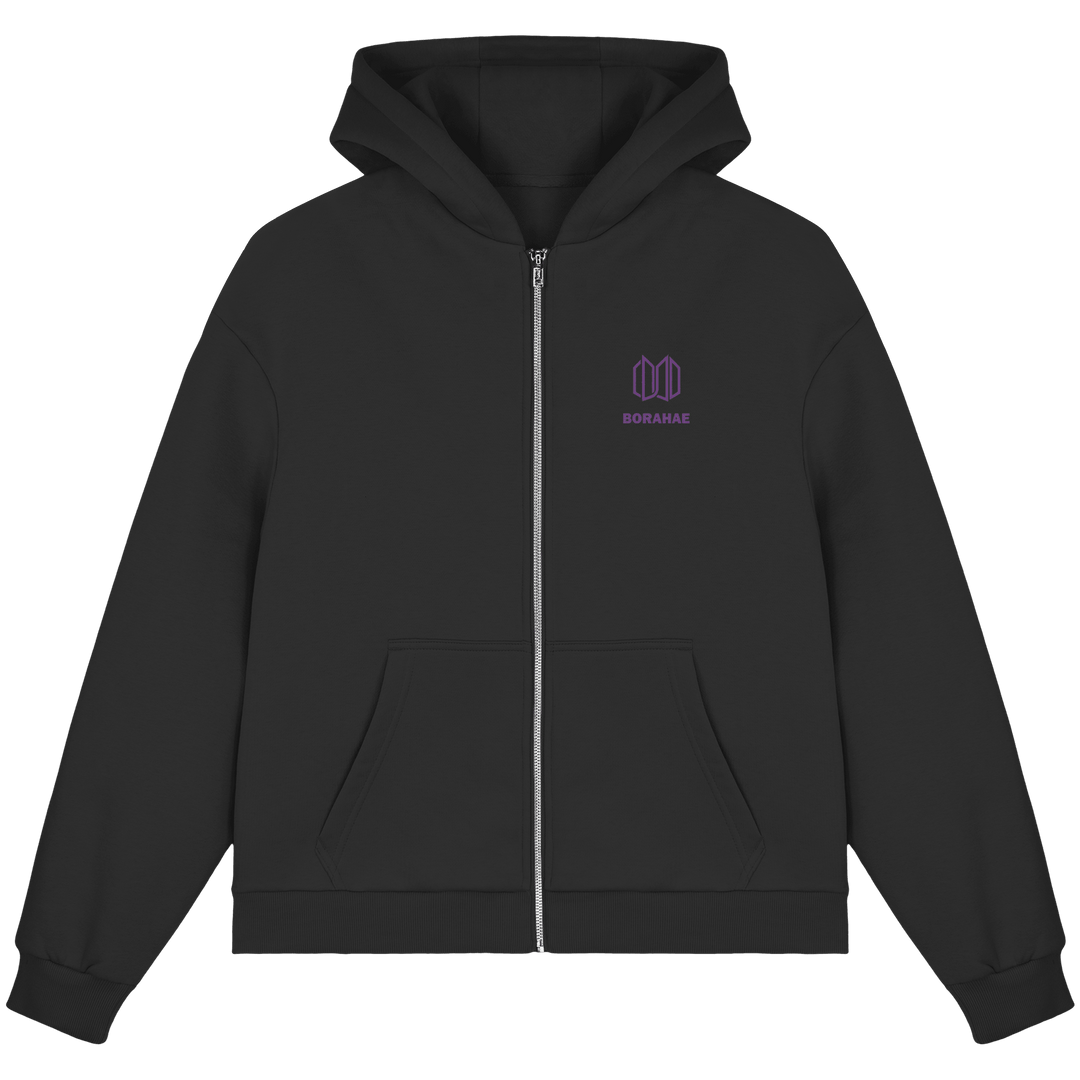 BTS Borahae 7 - Fluffy Boxcut Zipper - SeoulMate