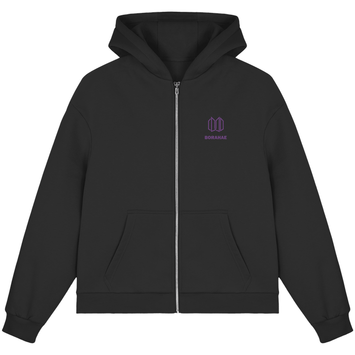 BTS Borahae 7 - Fluffy Boxcut Zipper - SeoulMate